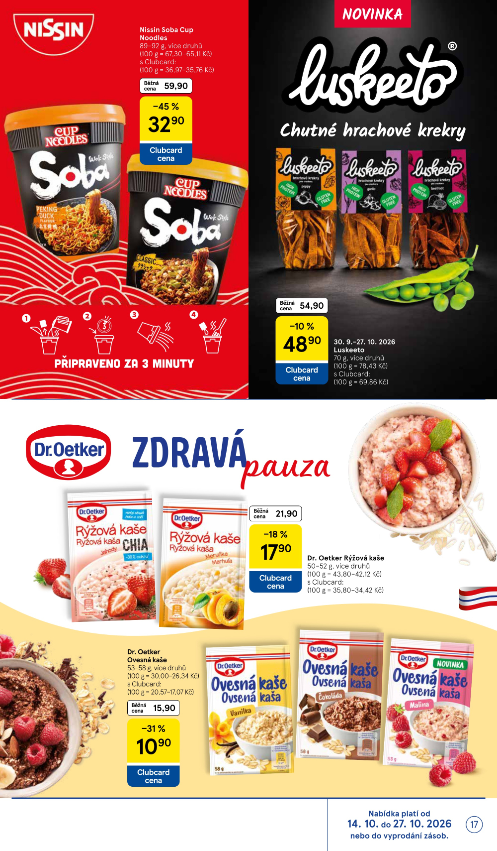 Leták Tesco Hypermarket - Značky, které máte rádi - strana 17
