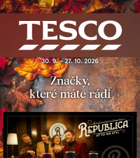 Akční leták Tesco Hypermarket - Značky, které máte rádi