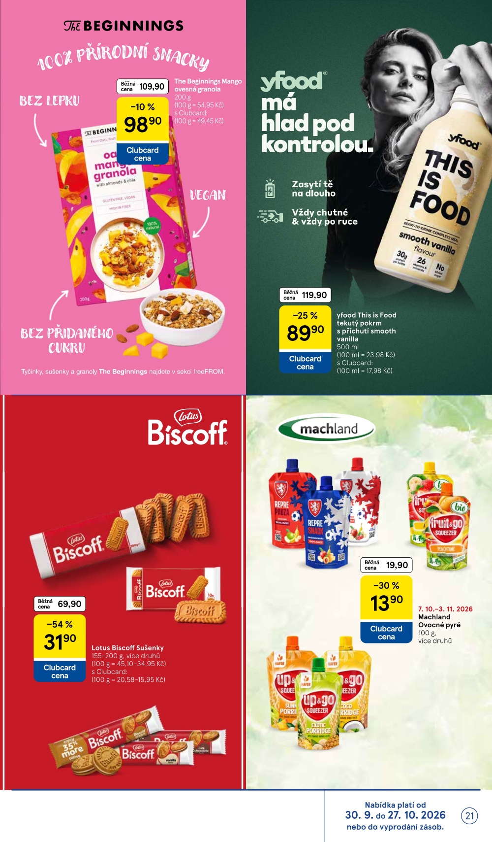 Leták Tesco Hypermarket - Značky, které máte rádi - strana 21