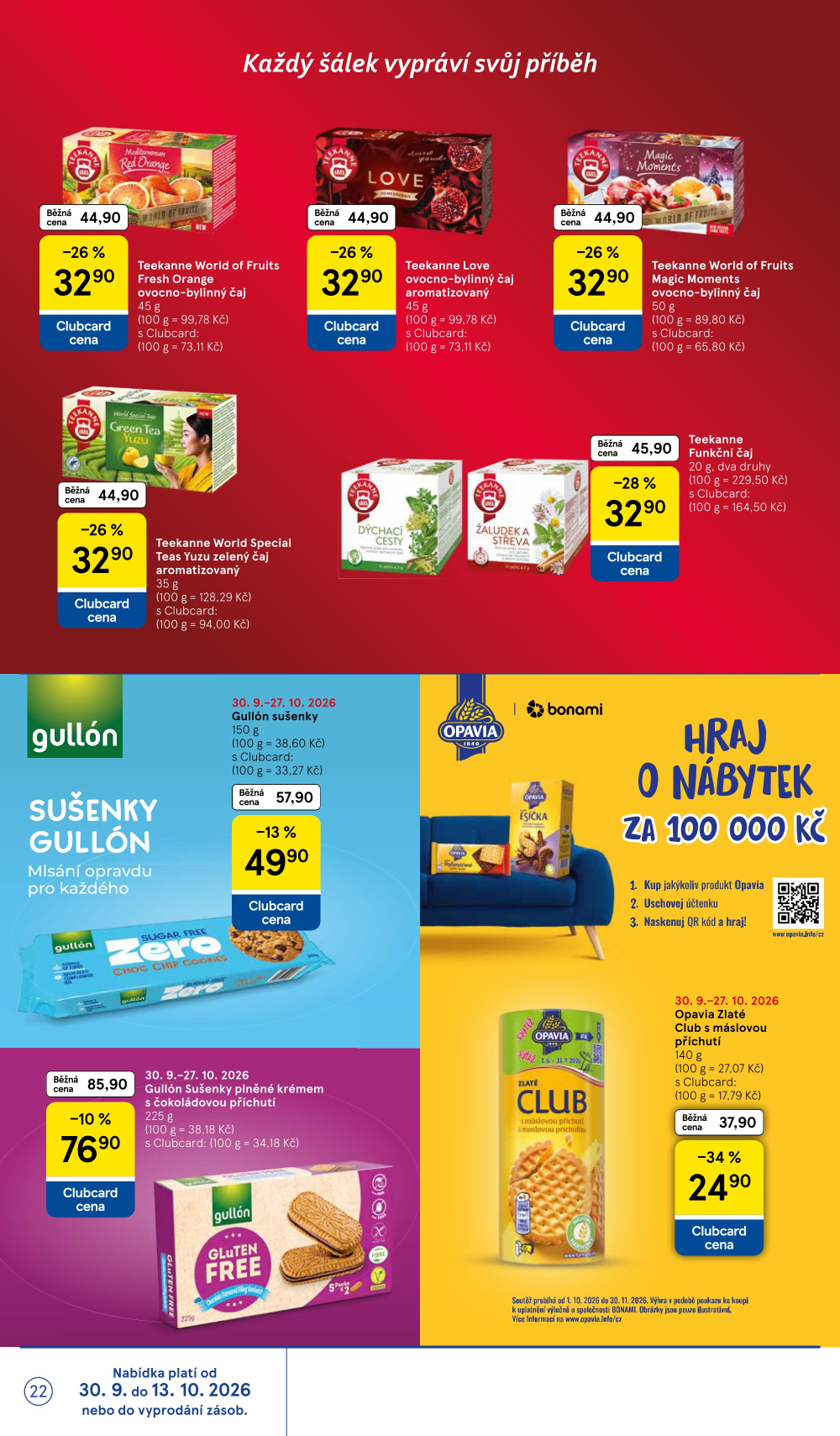 Leták Tesco Hypermarket - Značky, které máte rádi - strana 22