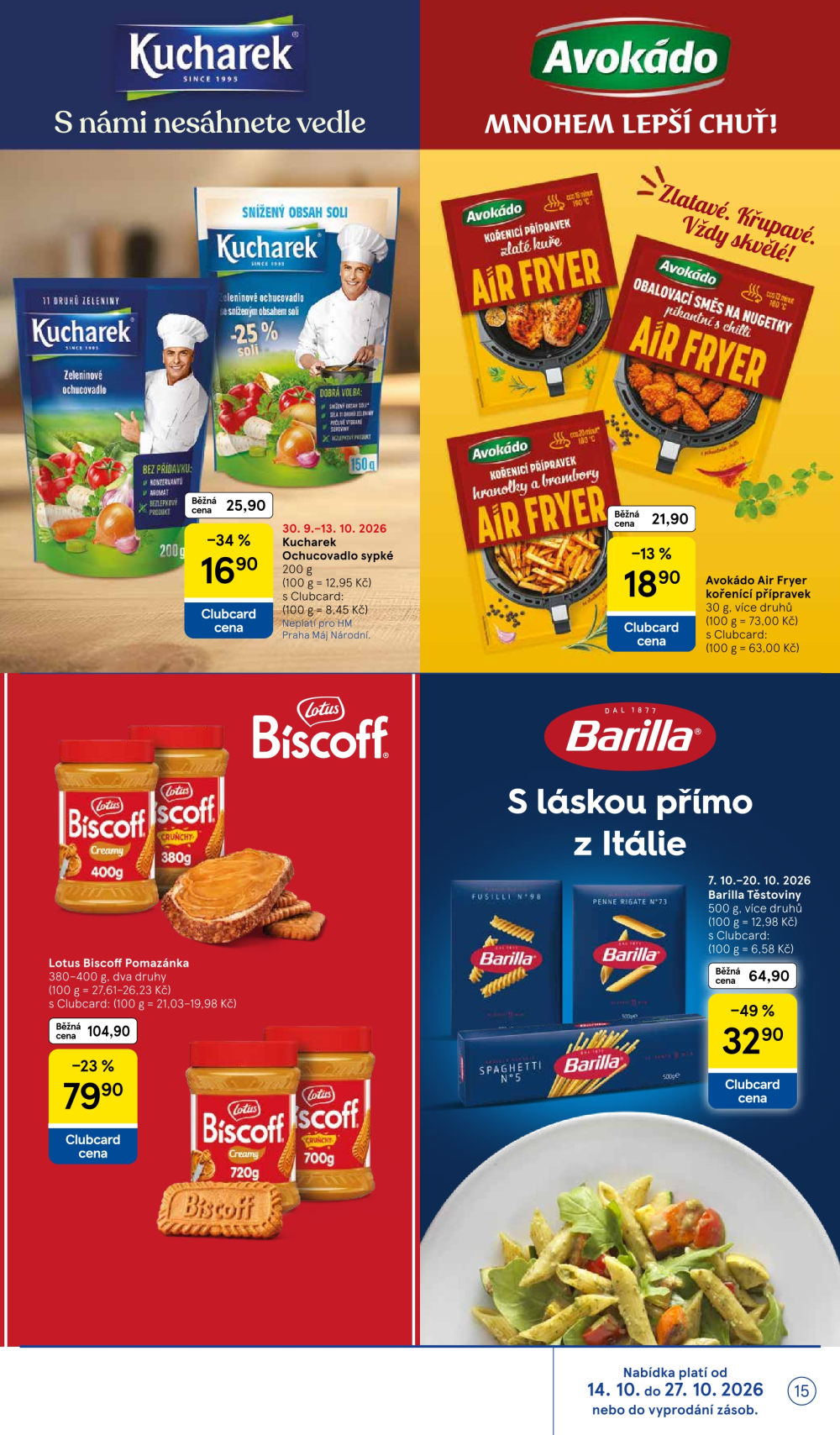 Leták Tesco Hypermarket - Značky, které máte rádi - strana 15