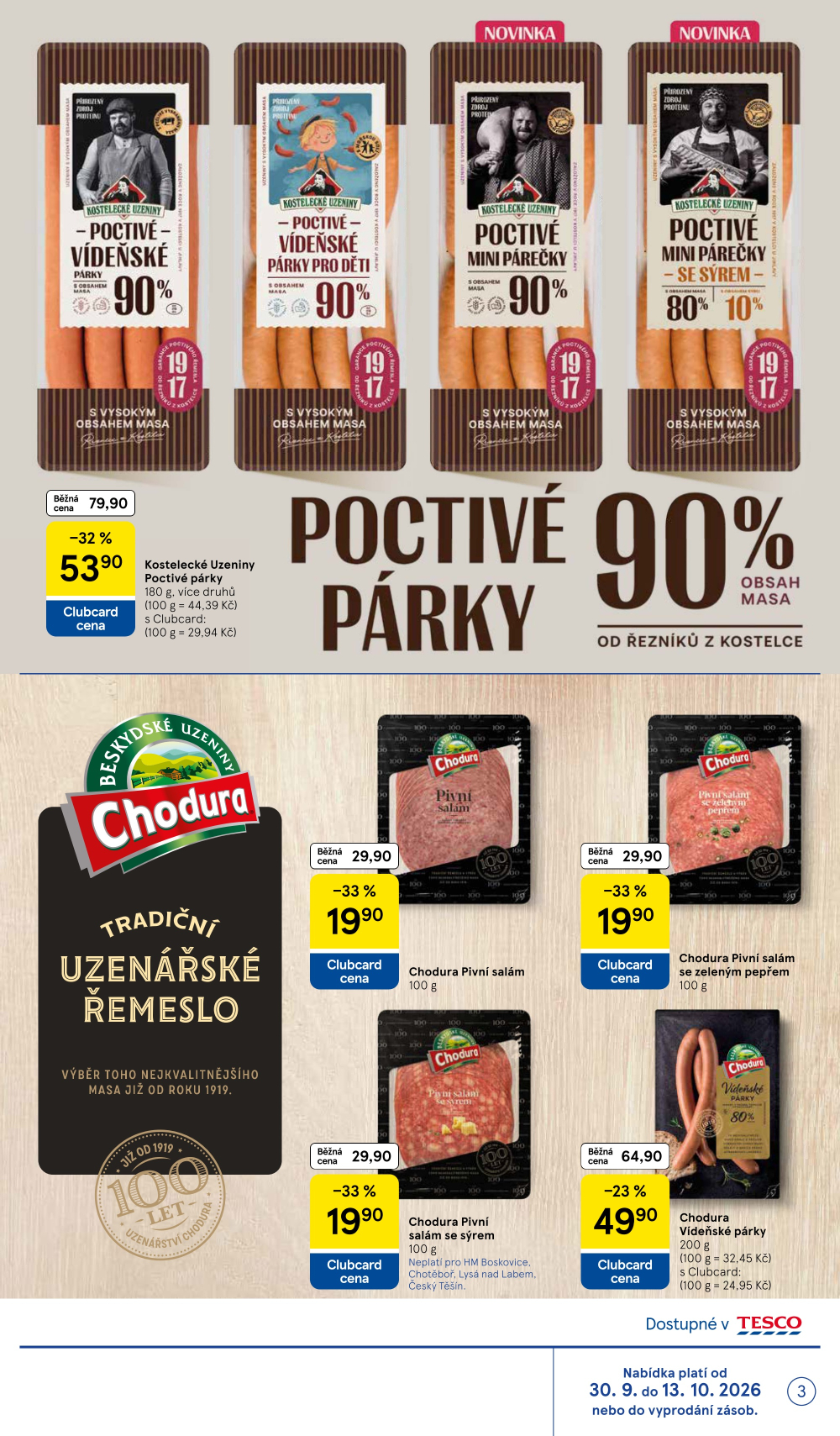 Leták Tesco Hypermarket - Značky, které máte rádi - strana 3