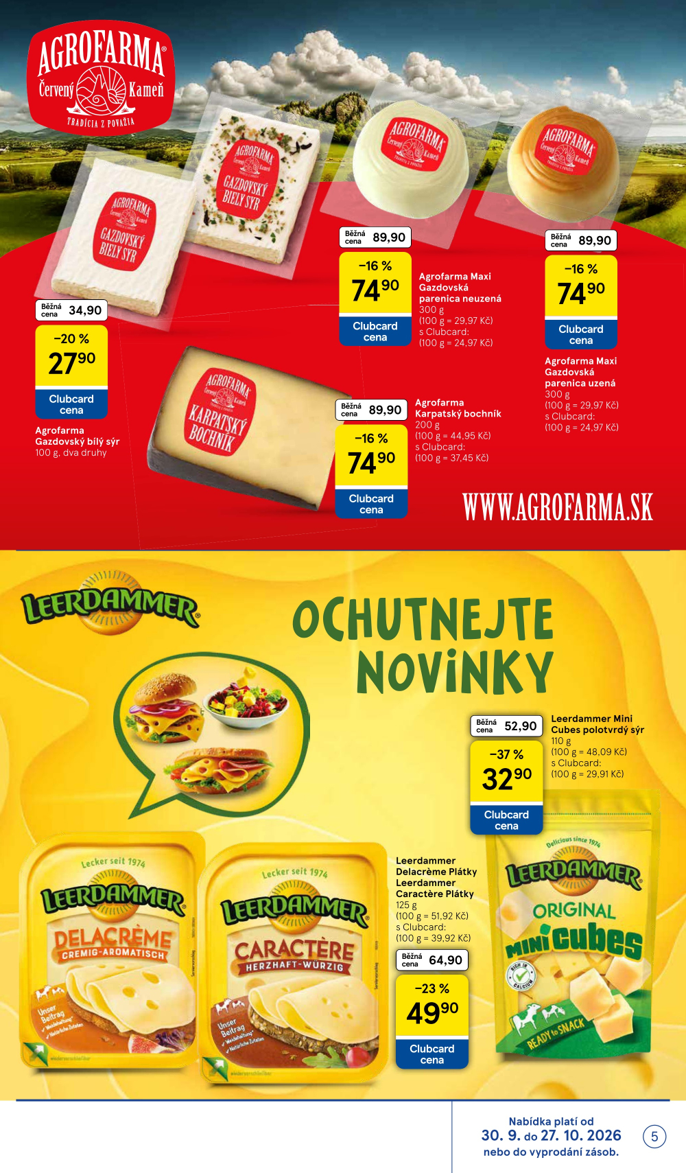 Leták Tesco Hypermarket - Značky, které máte rádi - strana 5