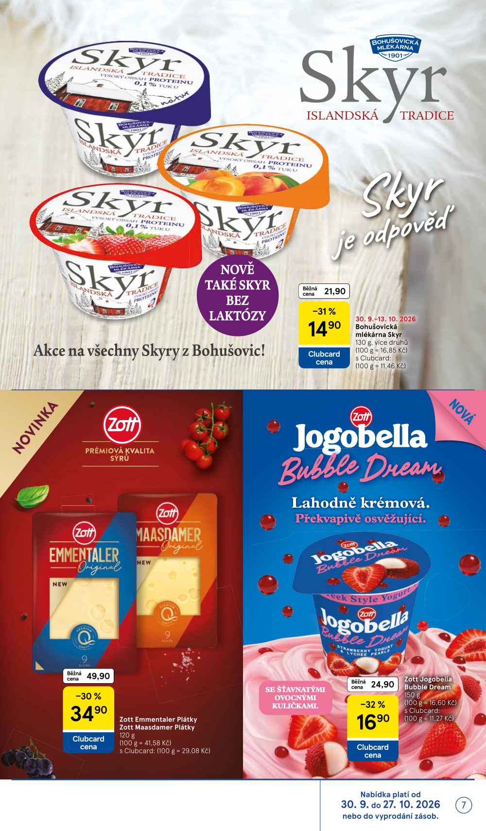 Leták Tesco Hypermarket - Značky, které máte rádi - strana 7