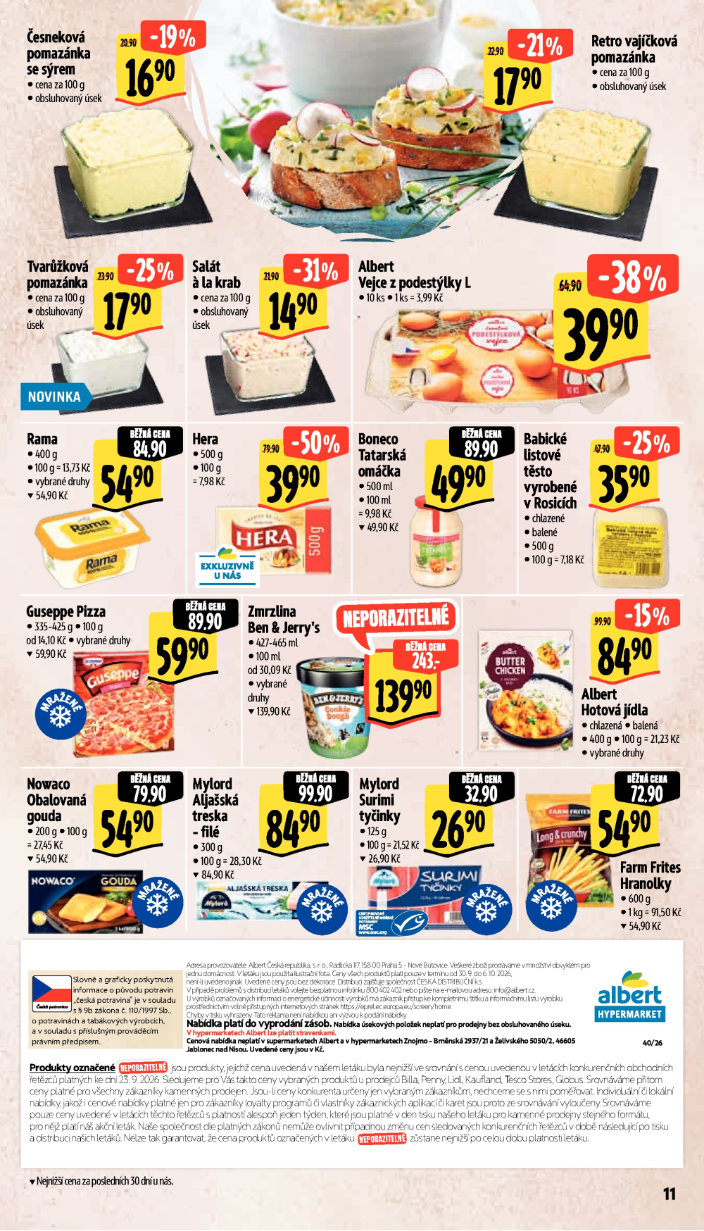 Leták Albert Hypermarket leták - strana 17