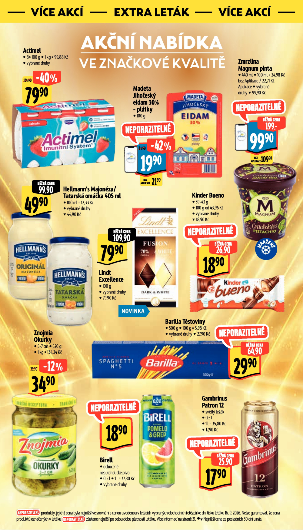 Leták Albert Hypermarket leták - strana 46