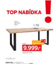 Akční leták XXXLutz  - TOP nabídka Jídelní stůl