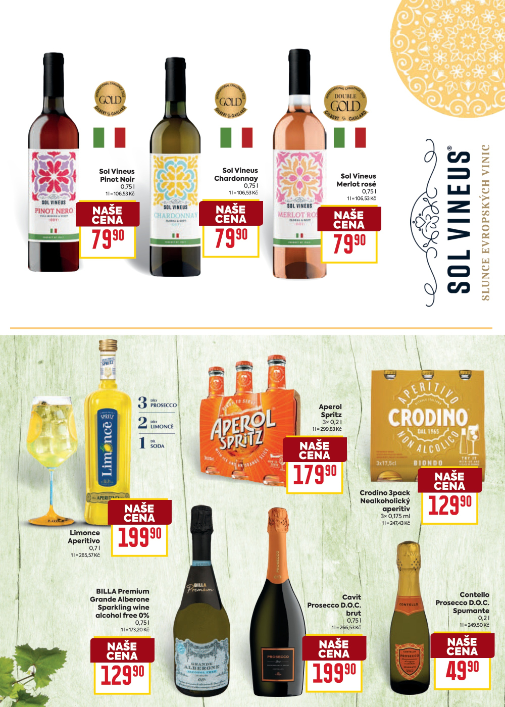 Leták BILLA leták - Itálie u vás doma - strana 15