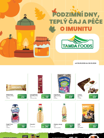 TAMDA FOODS leták