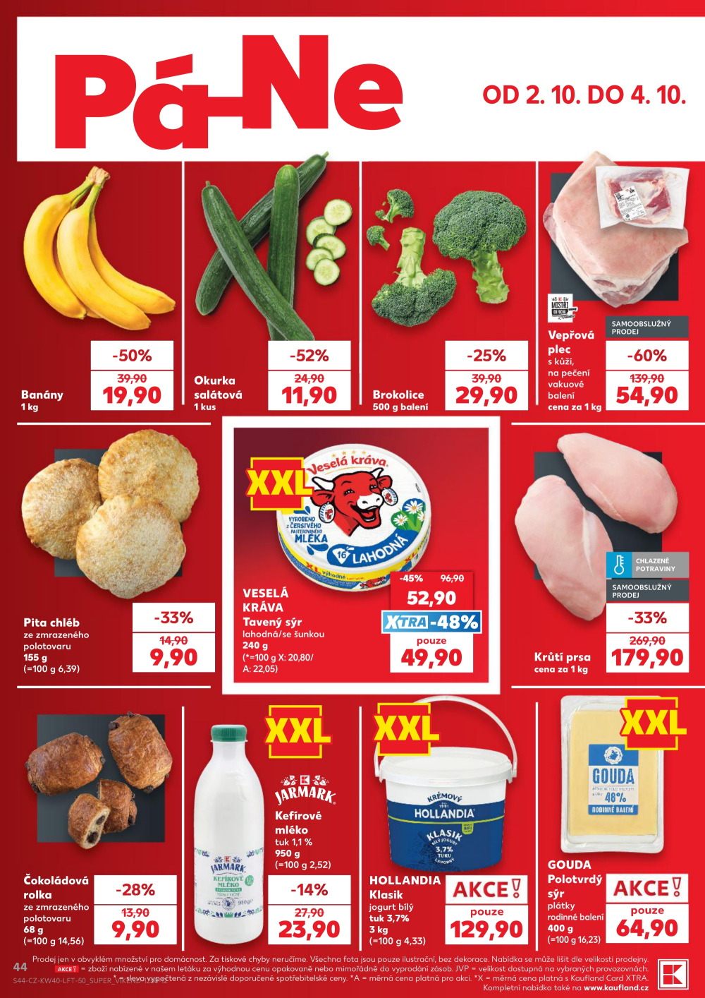 Leták Kaufland leták Praha 6 - Podbaba - strana 44