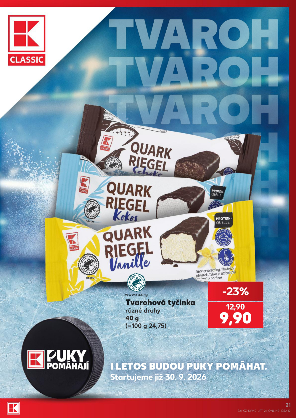 Leták Kaufland leták Praha 3 - Jarov - strana 21