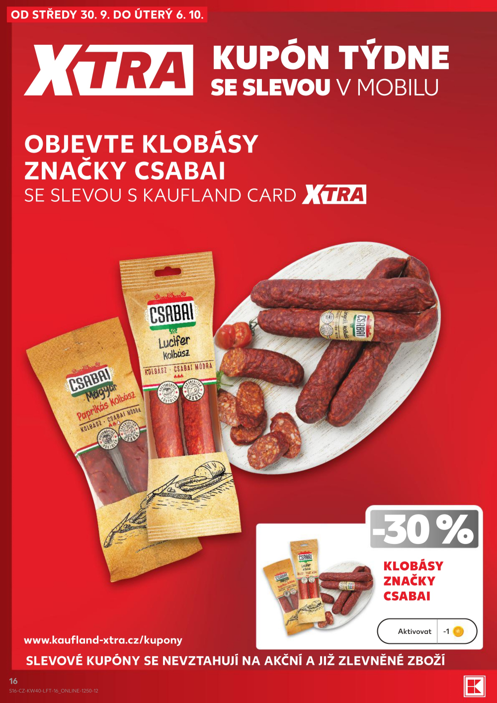 Leták Kaufland leták Praha 4 - Modřany - strana 16
