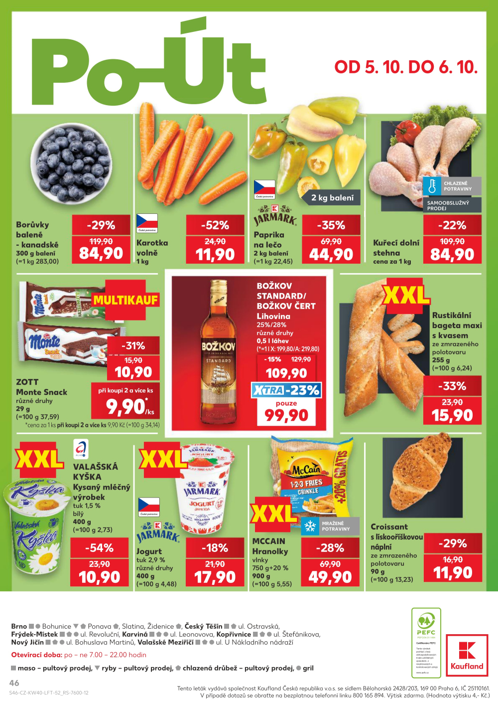 Leták Kaufland leták Brno - Ponava - strana 46
