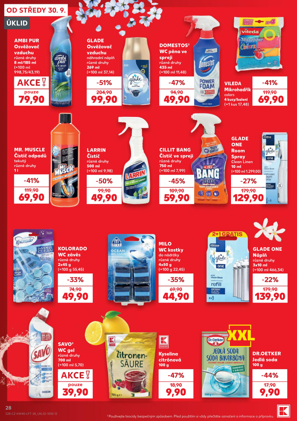 Leták Kaufland leták Praha 4 - Michle - strana 28