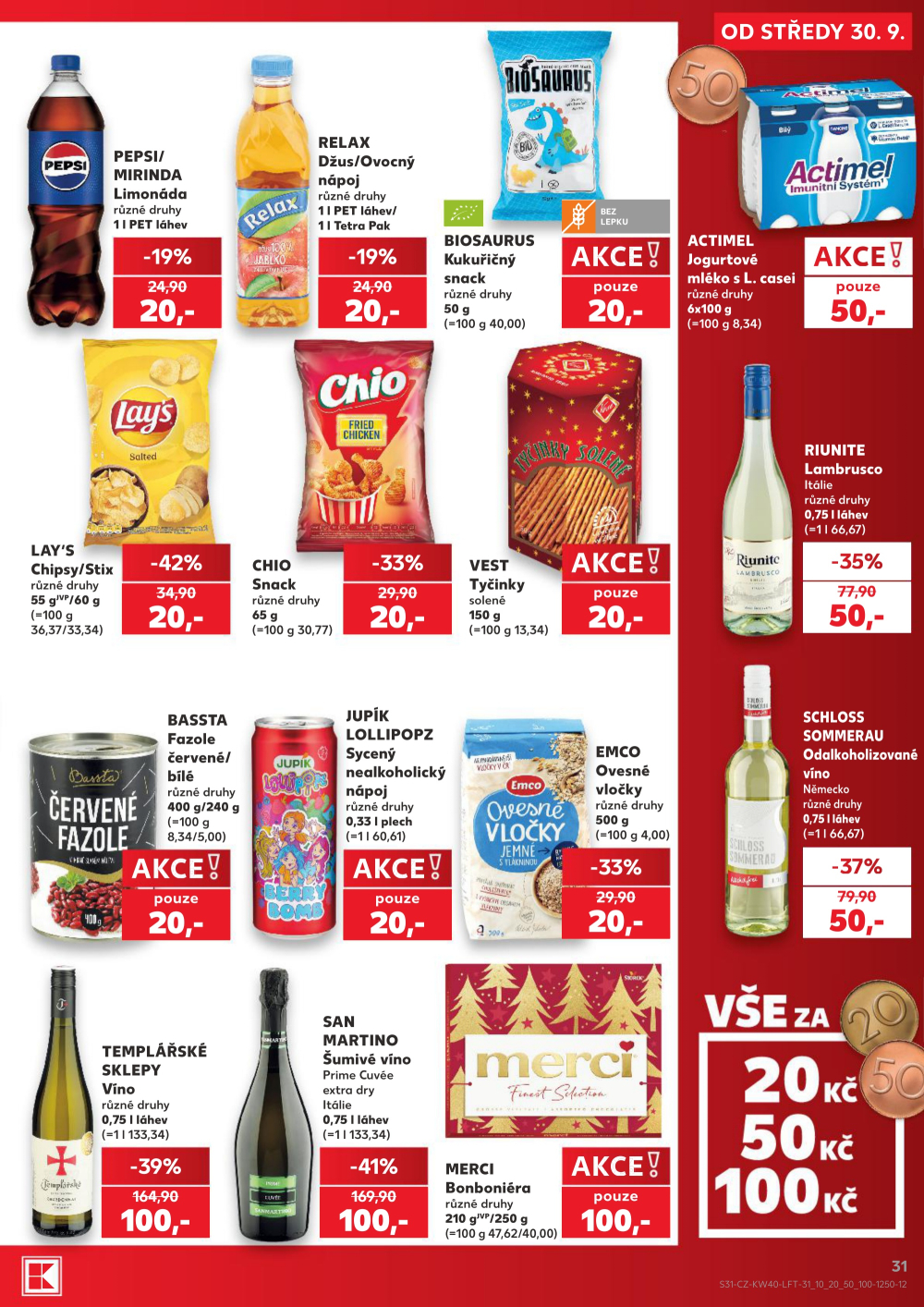 Leták Kaufland leták Praha 4 - Michle - strana 31