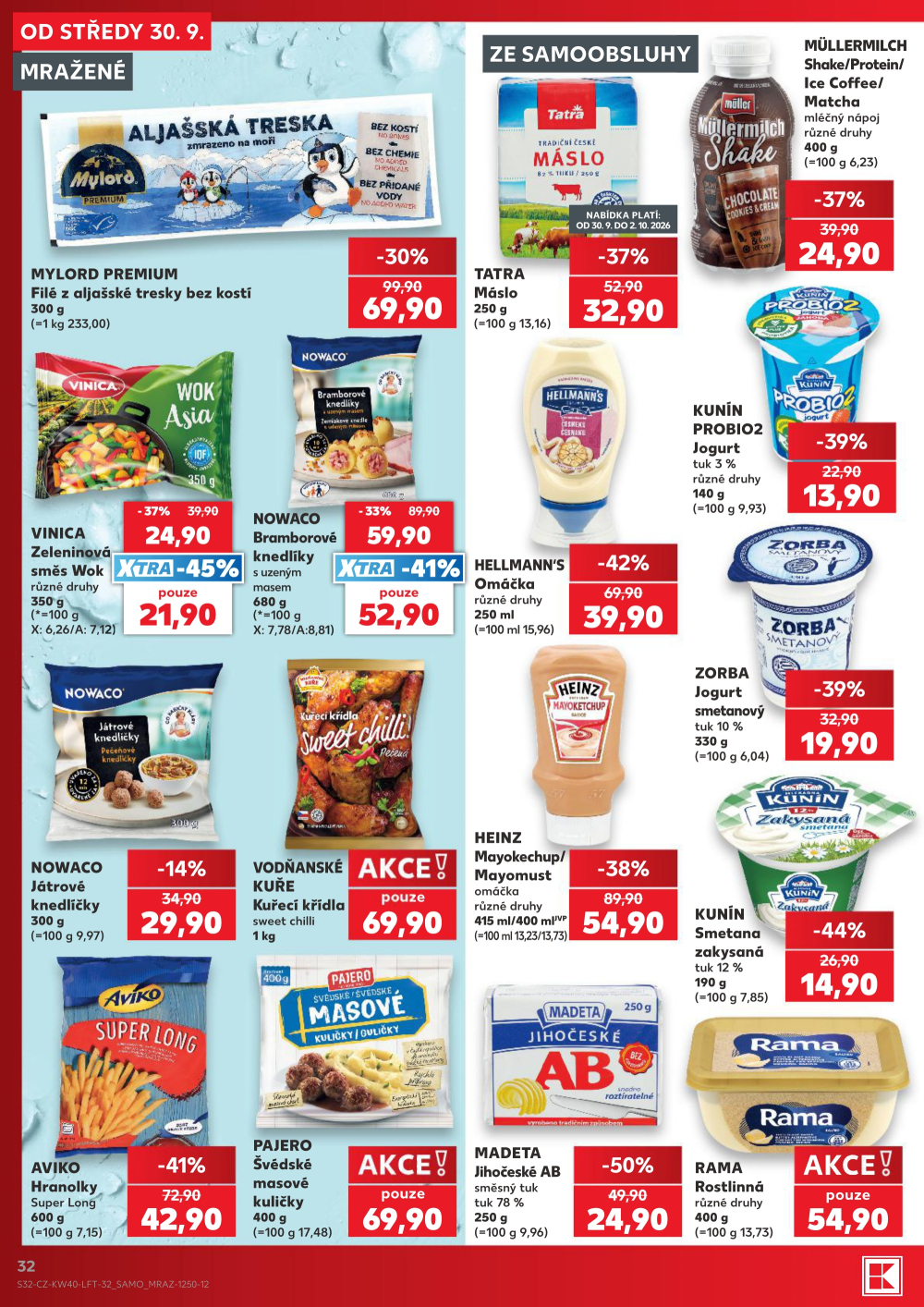 Leták Kaufland leták Praha 4 - Michle - strana 32