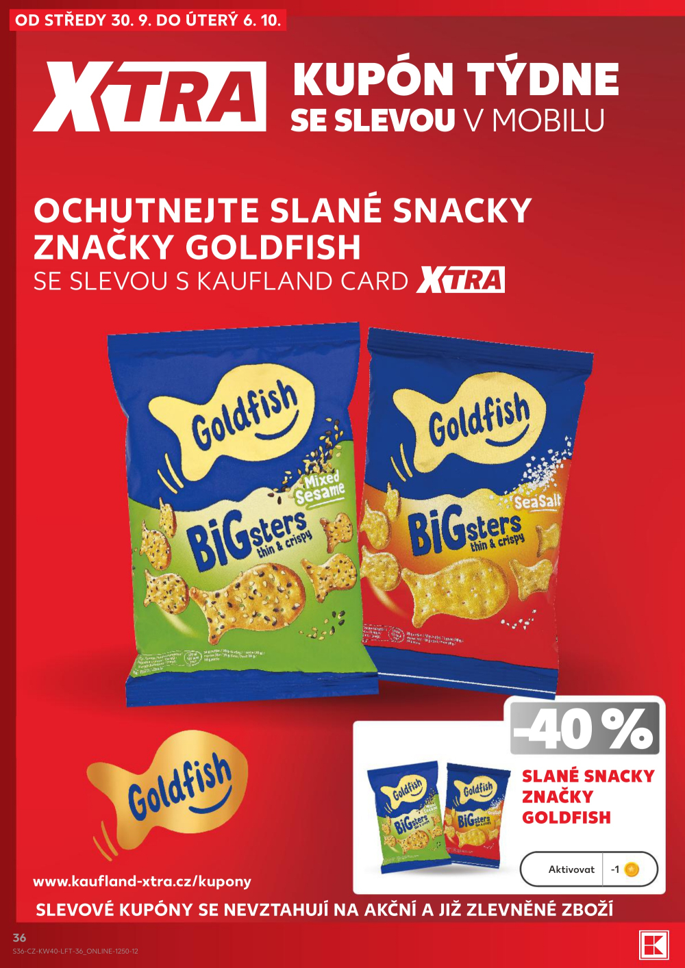 Leták Kaufland leták Praha 4 - Michle - strana 36