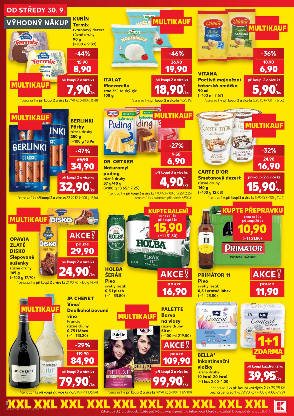 Leták Kaufland leták Praha 4 - Michle - strana 8