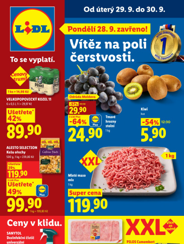 Lidl leták od úterý