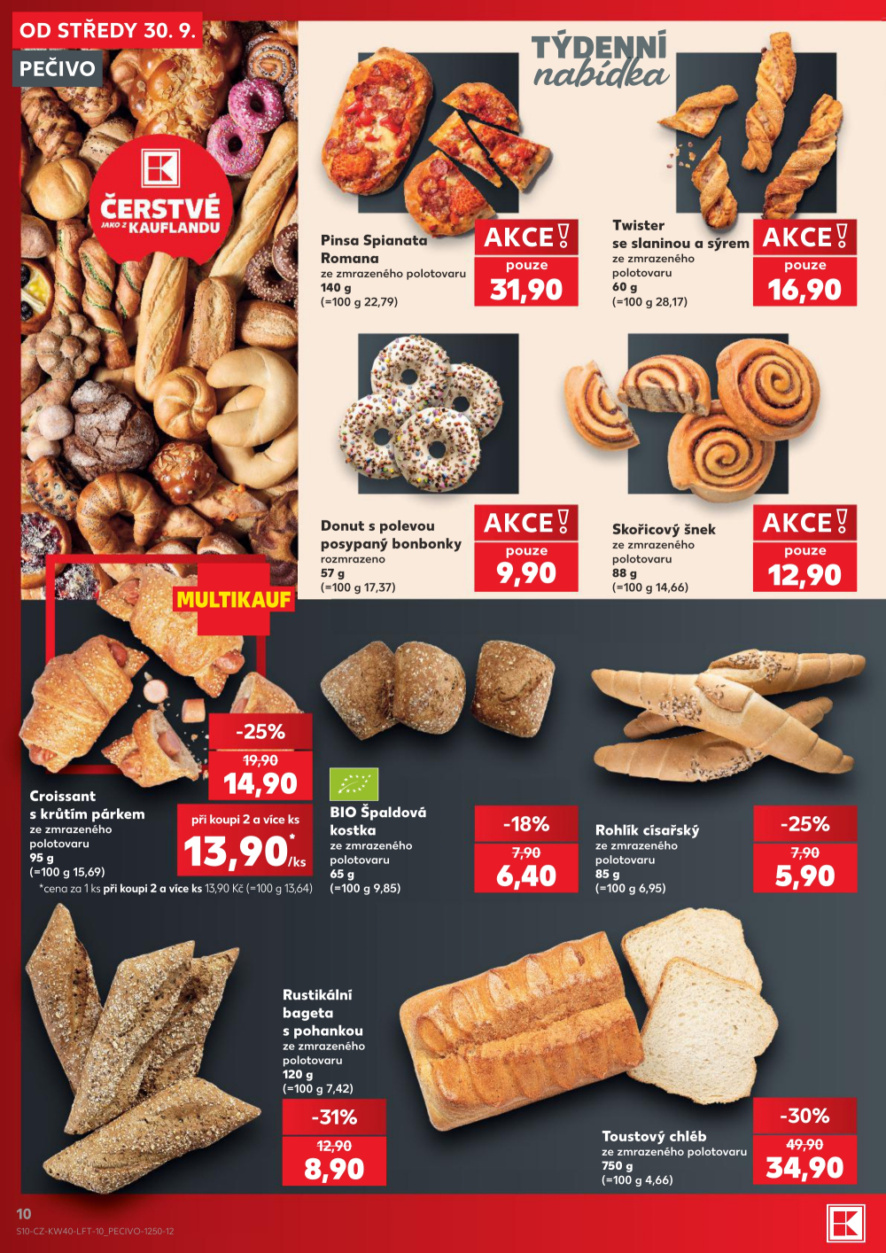 Leták Kaufland leták Praha 8 - Libeň - strana 10