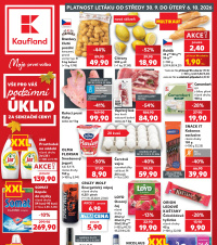 Akční leták Kaufland  Praha 8 - Libeň