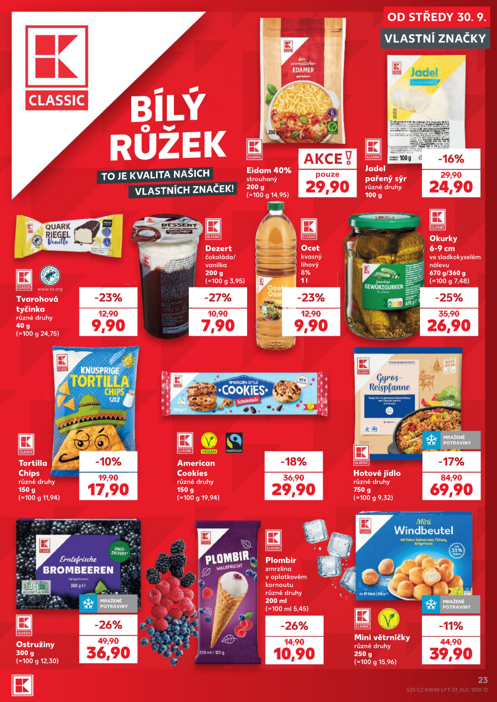 Leták Kaufland leták Praha 8 - Libeň - strana 23