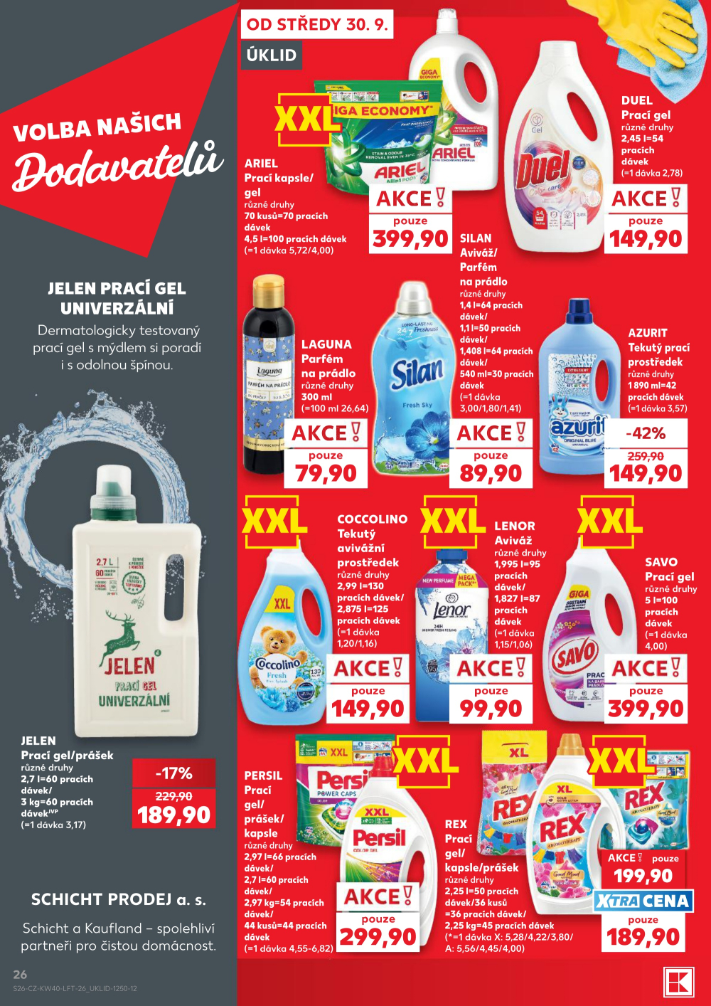 Leták Kaufland leták Praha 8 - Libeň - strana 26