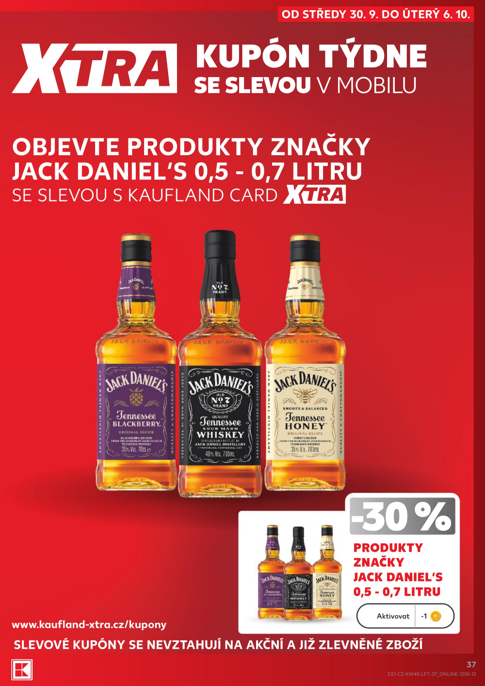 Leták Kaufland leták Praha 8 - Libeň - strana 37
