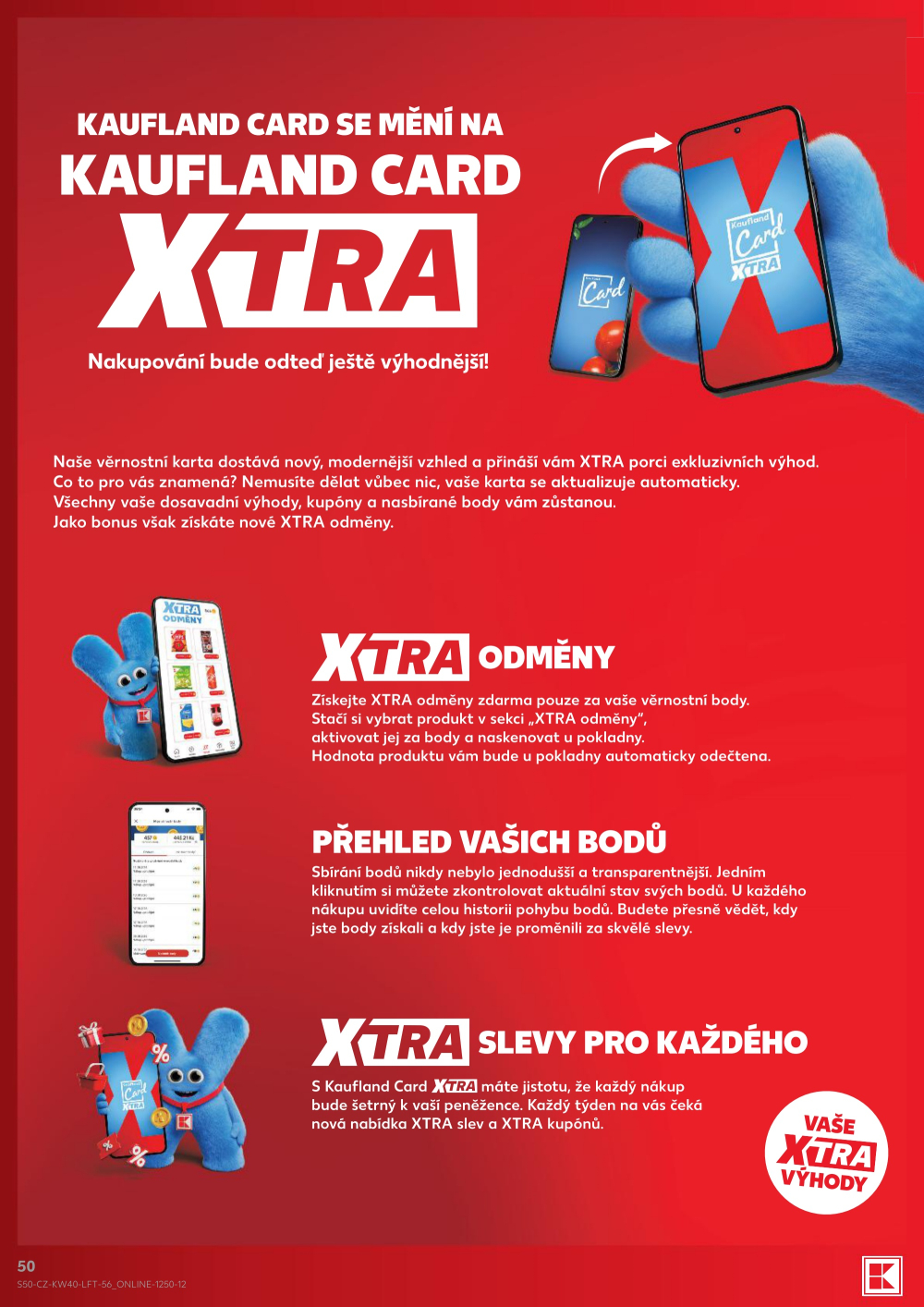 Leták Kaufland leták Praha 8 - Libeň - strana 50