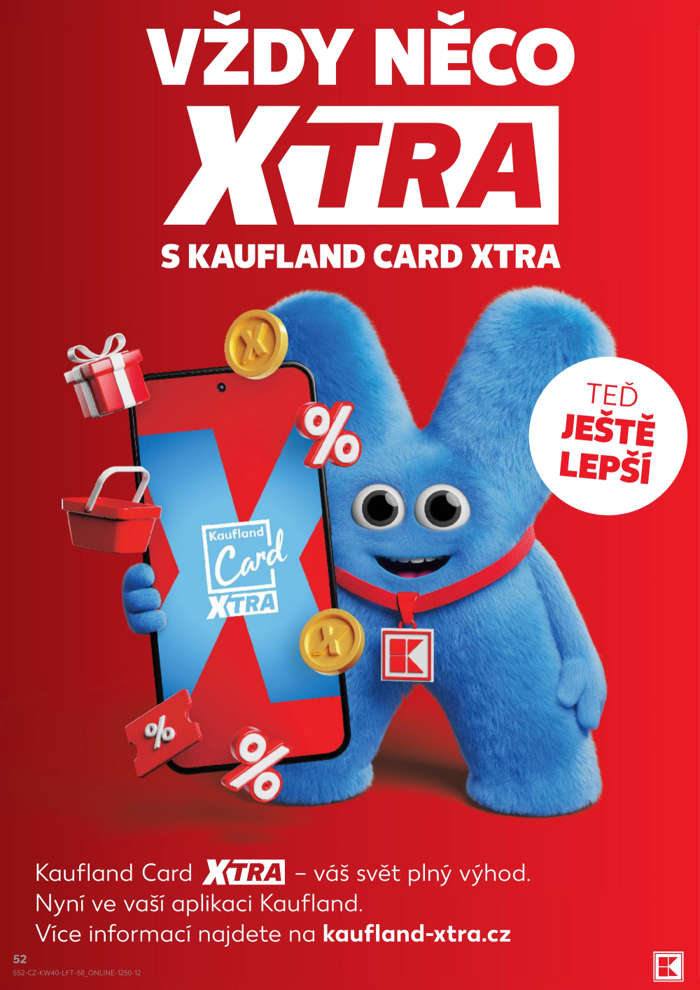 Leták Kaufland leták Praha 8 - Libeň - strana 52