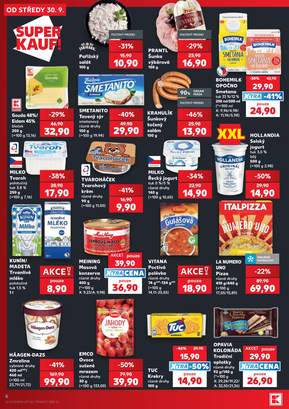Leták Kaufland leták Praha 8 - Libeň - strana 6