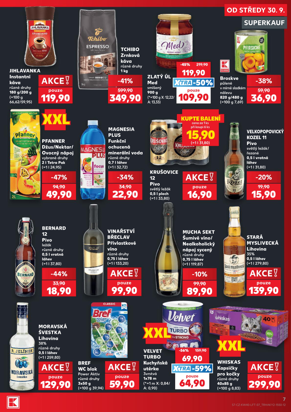 Leták Kaufland leták Praha 8 - Libeň - strana 7