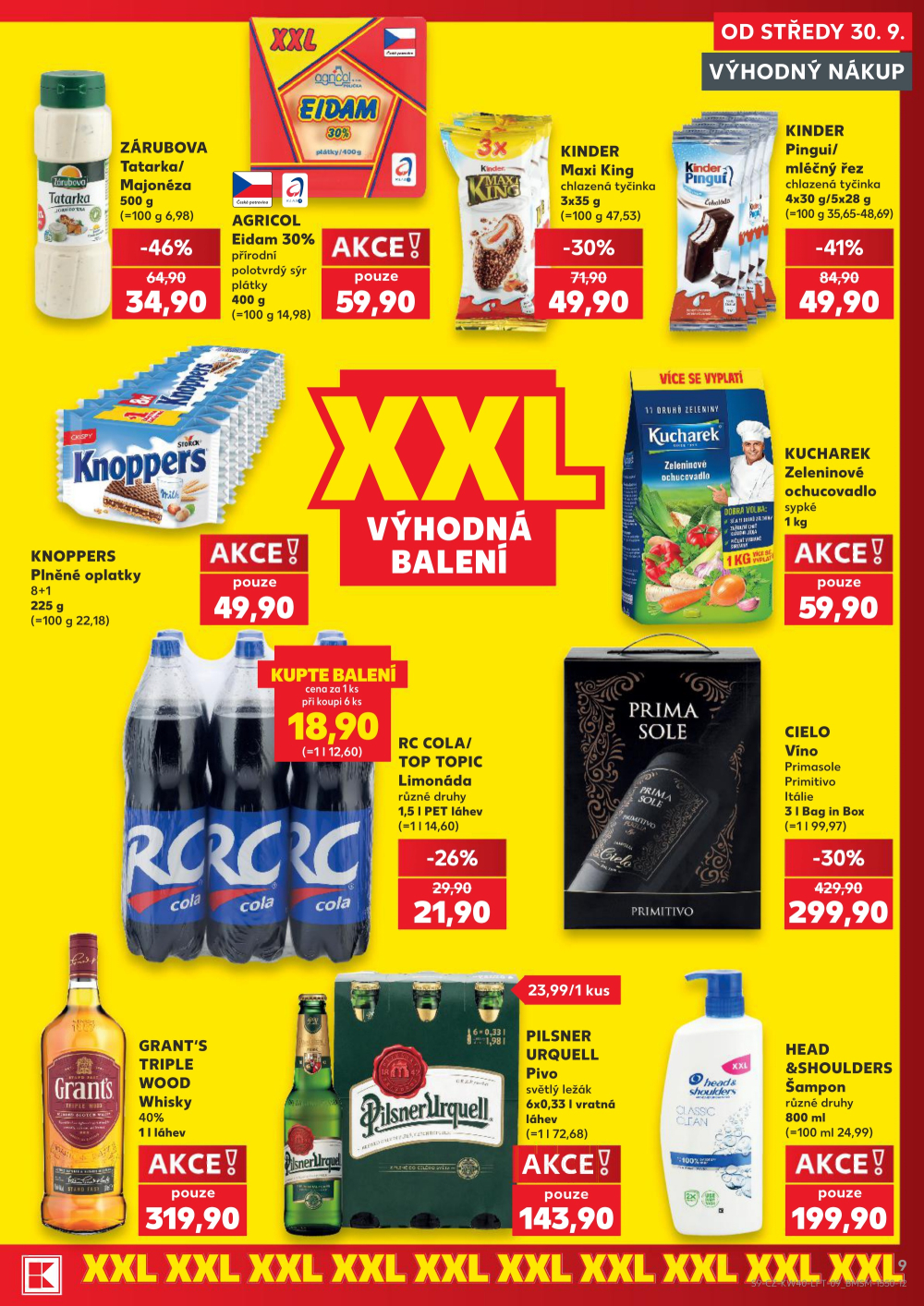 Leták Kaufland leták Praha 8 - Libeň - strana 9