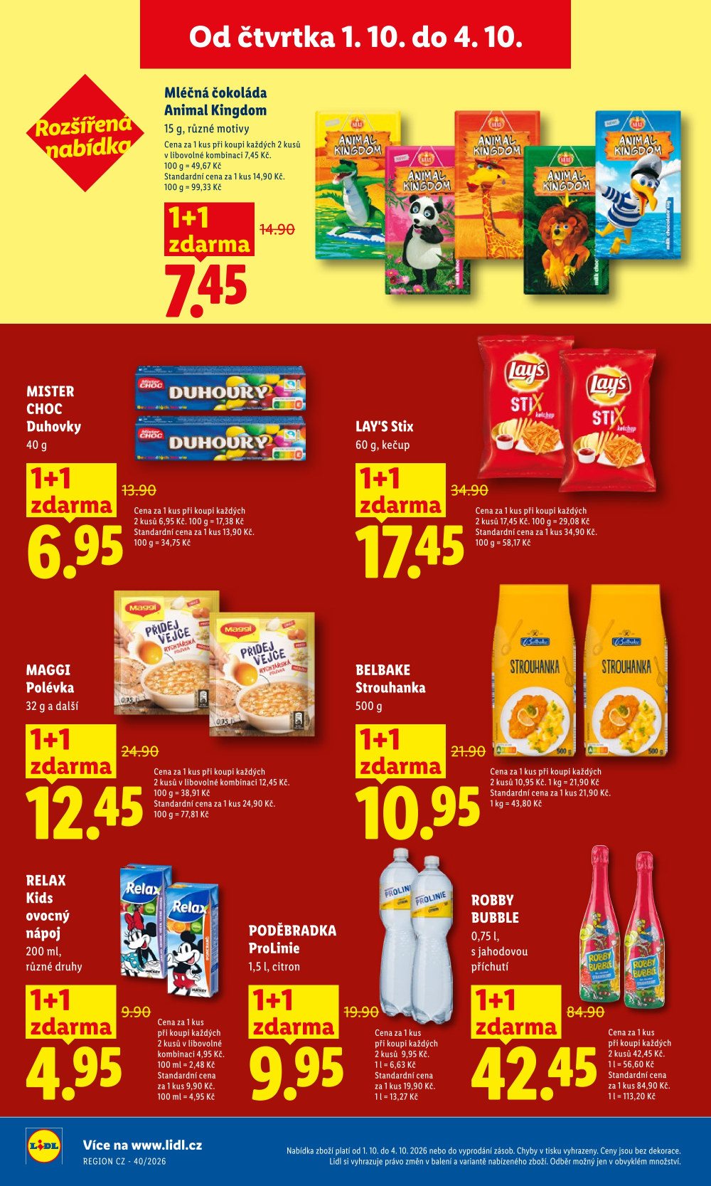 Leták Lidl leták od čtvrtka - strana 26