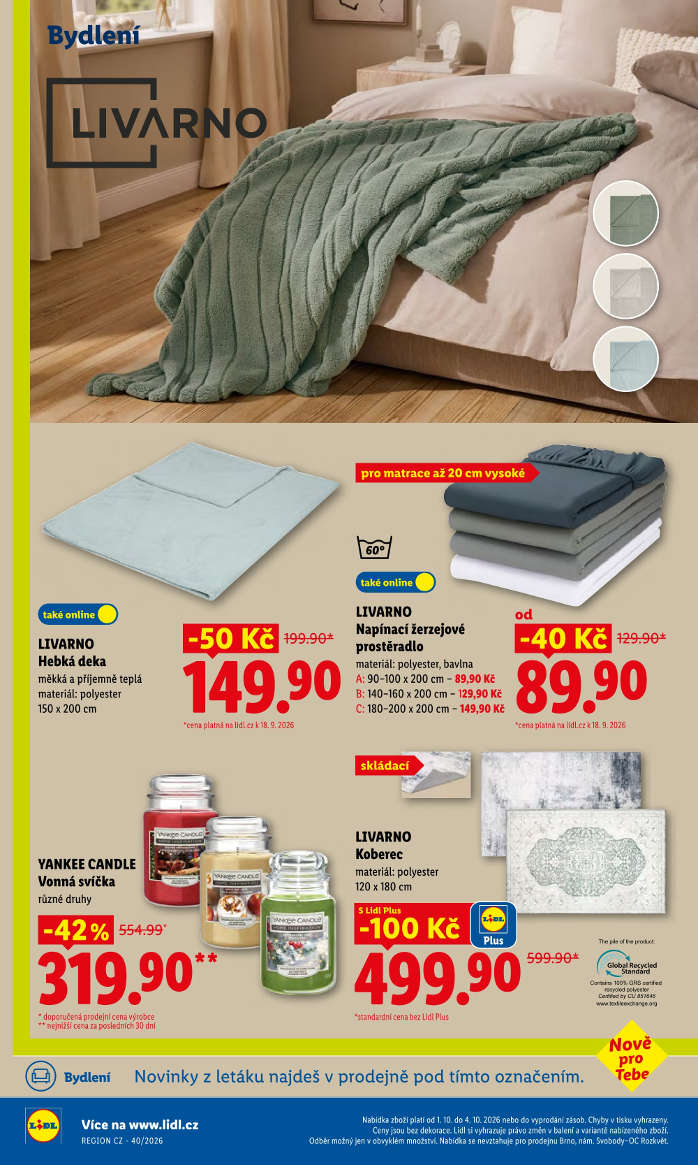 Leták Lidl leták od čtvrtka - strana 50