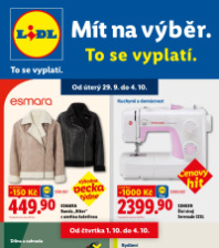 Akční leták Lidl  - Nabídka spotřebního zboží