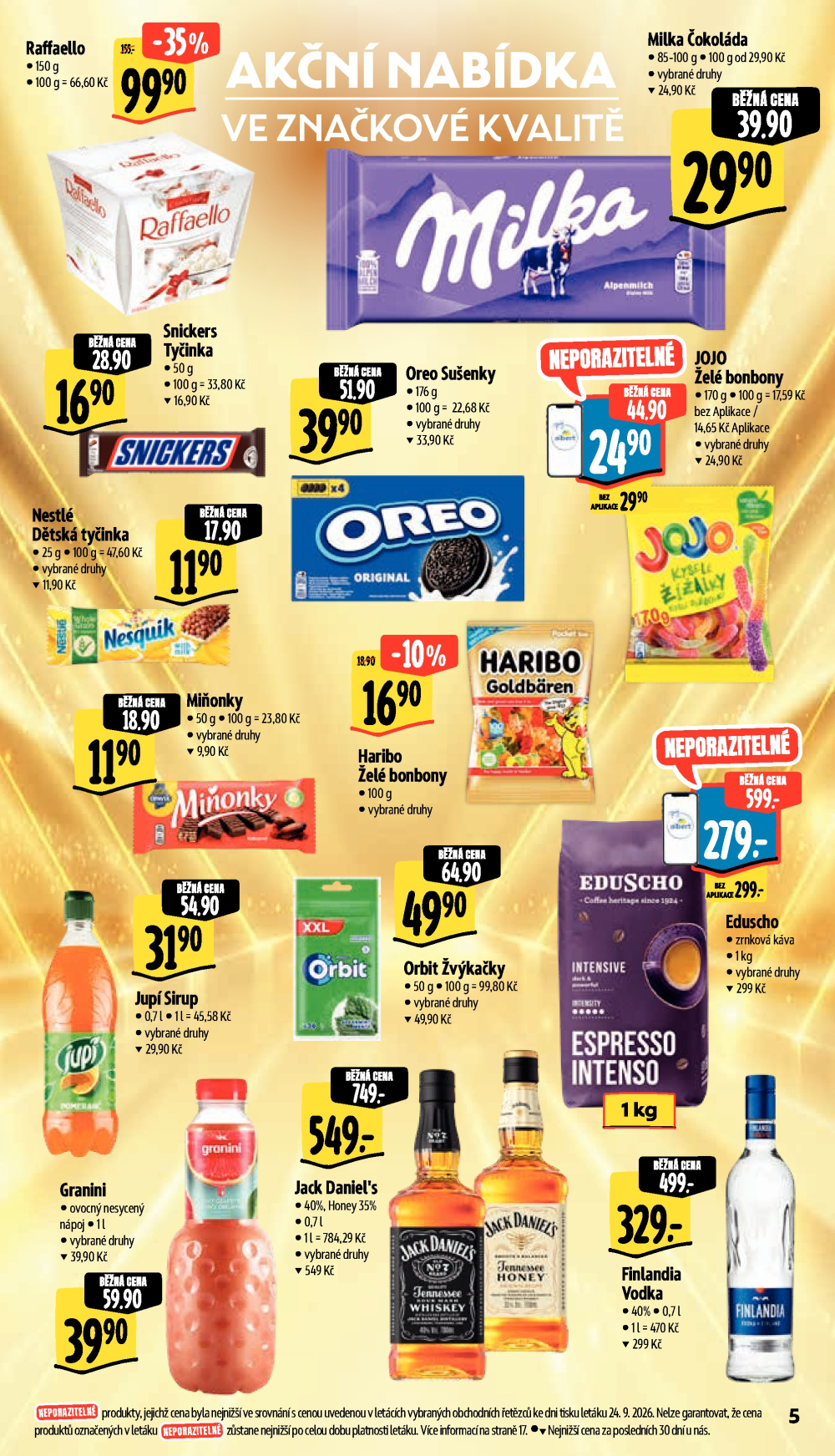 Leták Albert Supermarket leták - Frenštát pod Radhoštěm, Rožnovská - strana 15