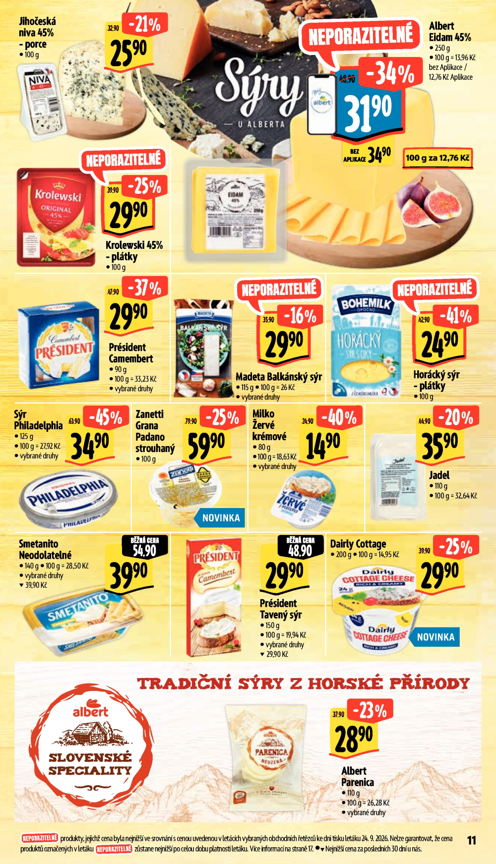 Leták Albert Supermarket leták - Frenštát pod Radhoštěm, Rožnovská - strana 25