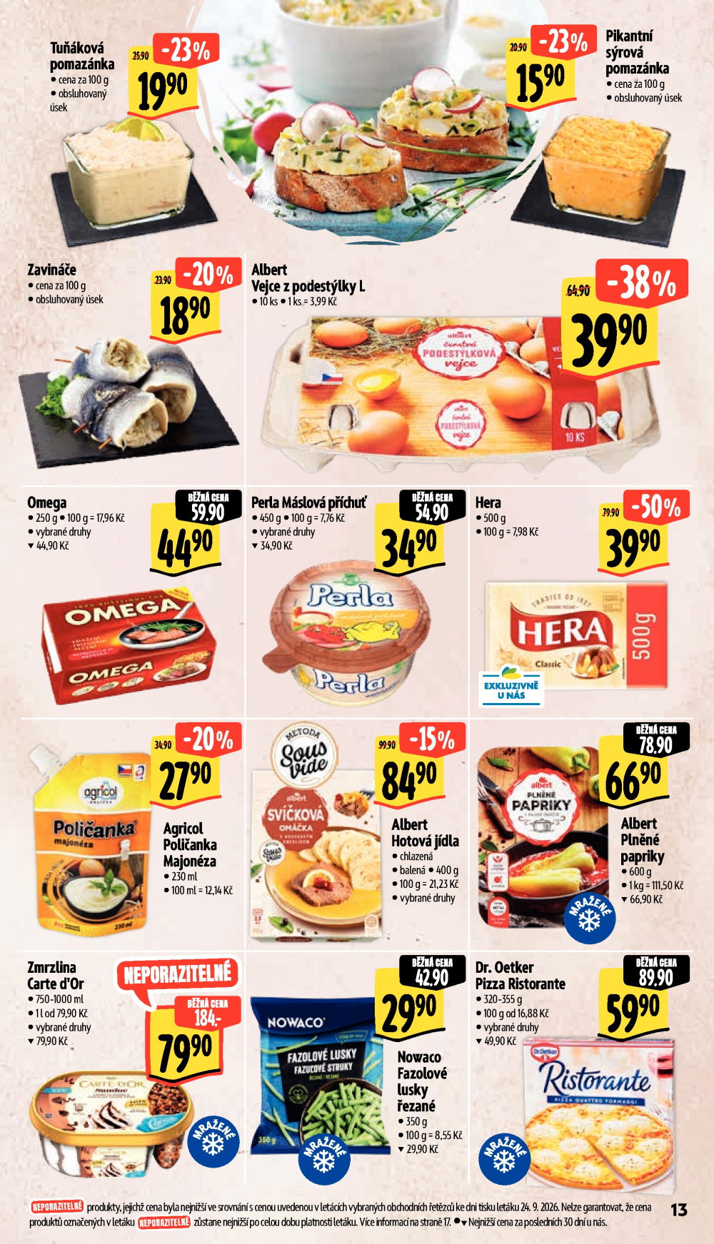 Leták Albert Supermarket leták - Frenštát pod Radhoštěm, Rožnovská - strana 27