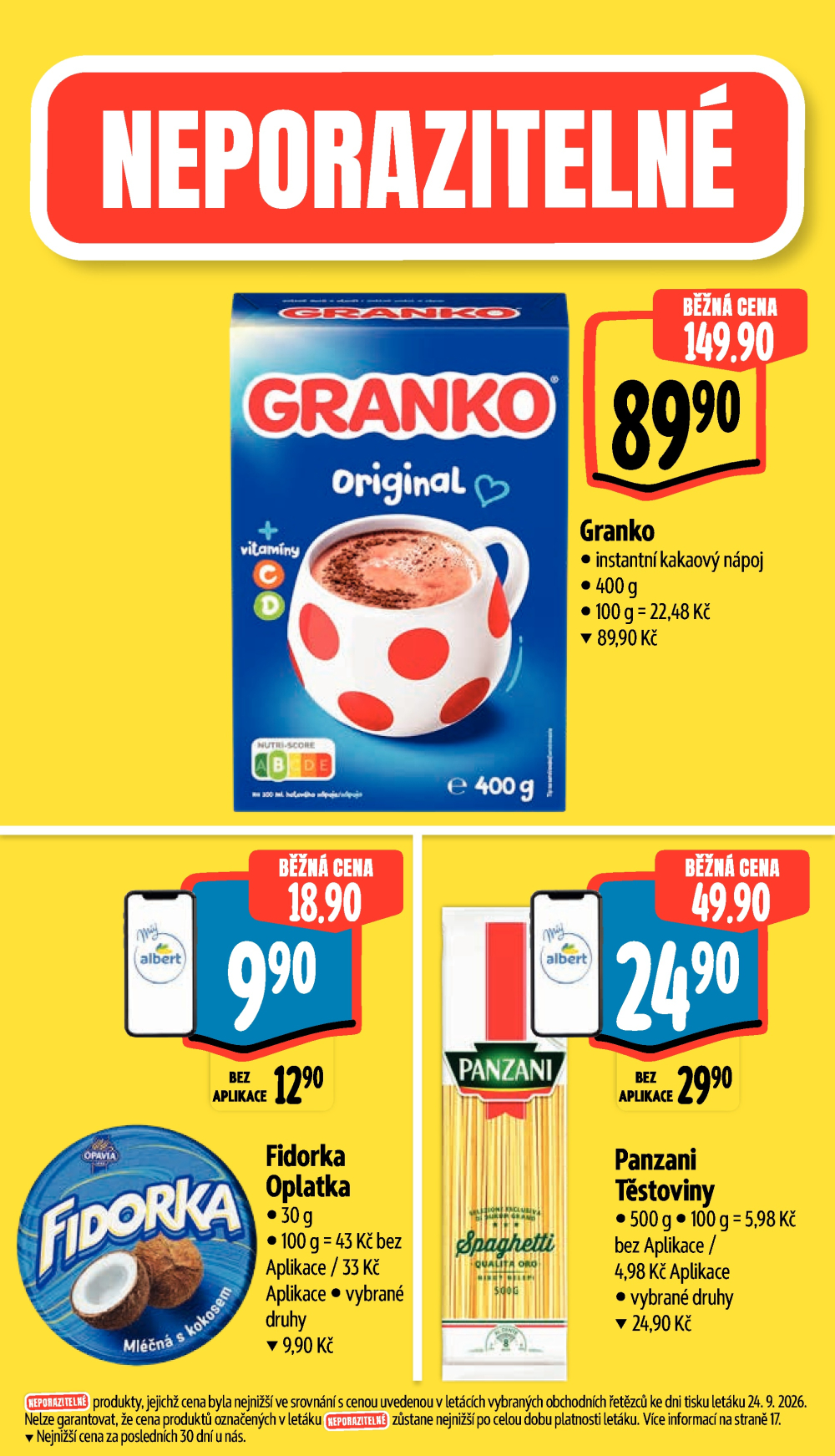 Leták Albert Supermarket leták - Frenštát pod Radhoštěm, Rožnovská - strana 5
