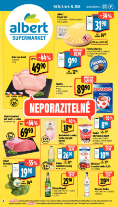 Albert Supermarket leták