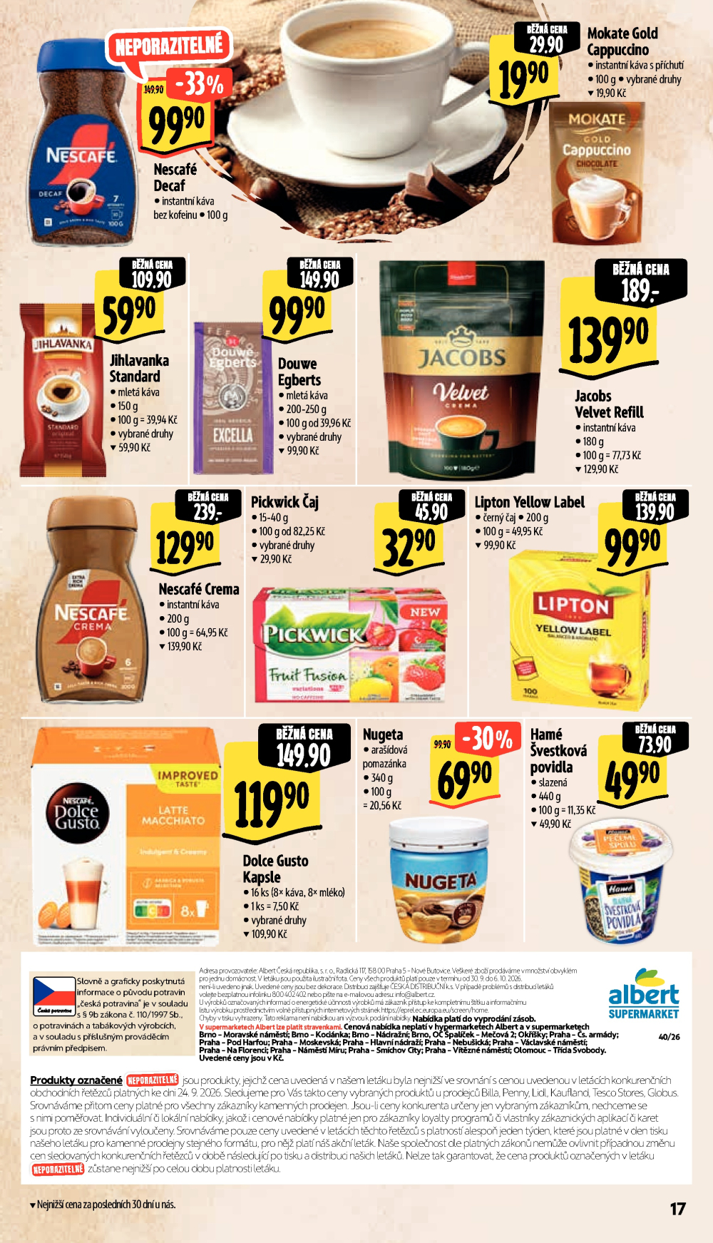 Leták Albert Supermarket leták - strana 27