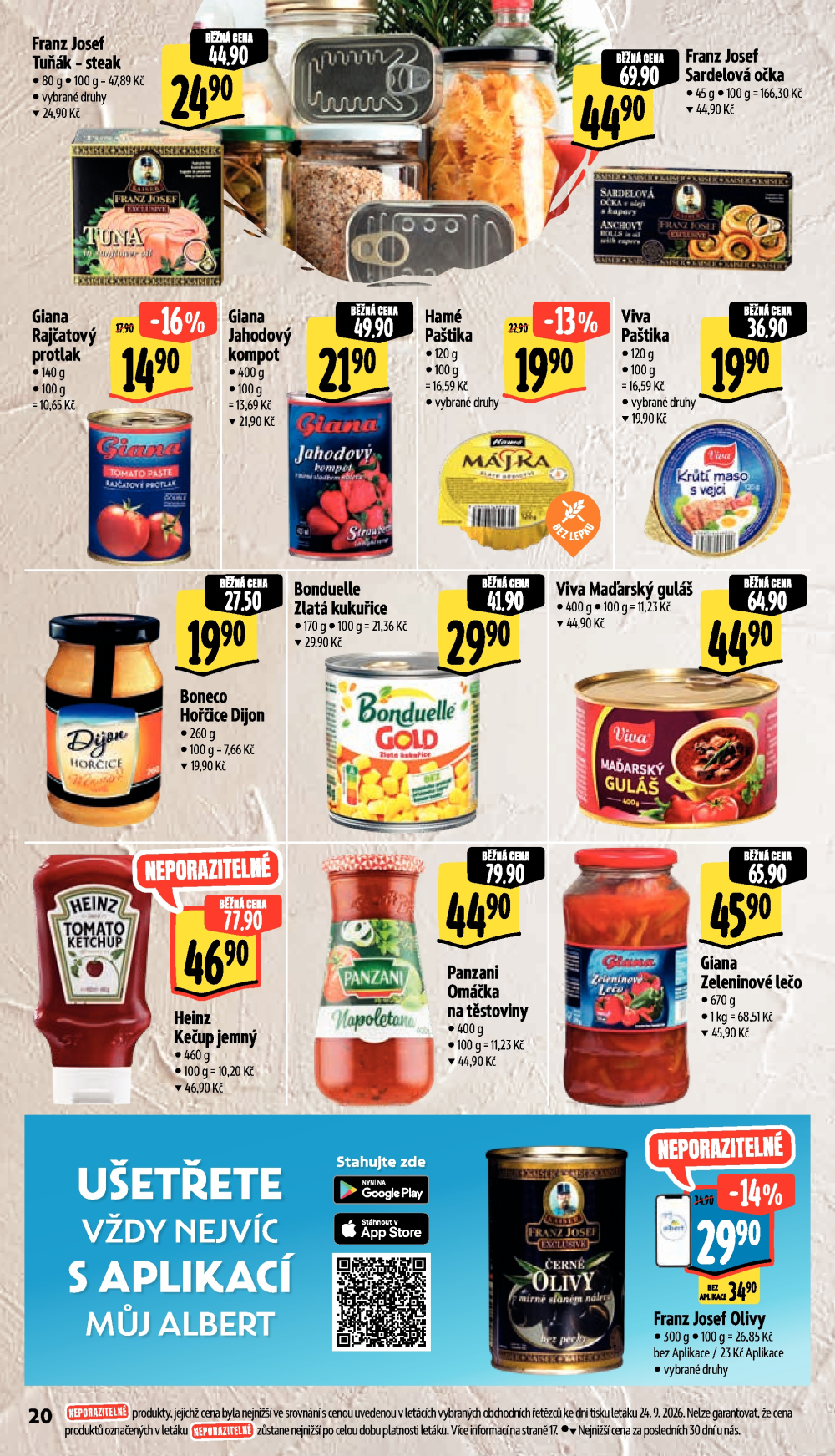 Leták Albert Supermarket leták - strana 30