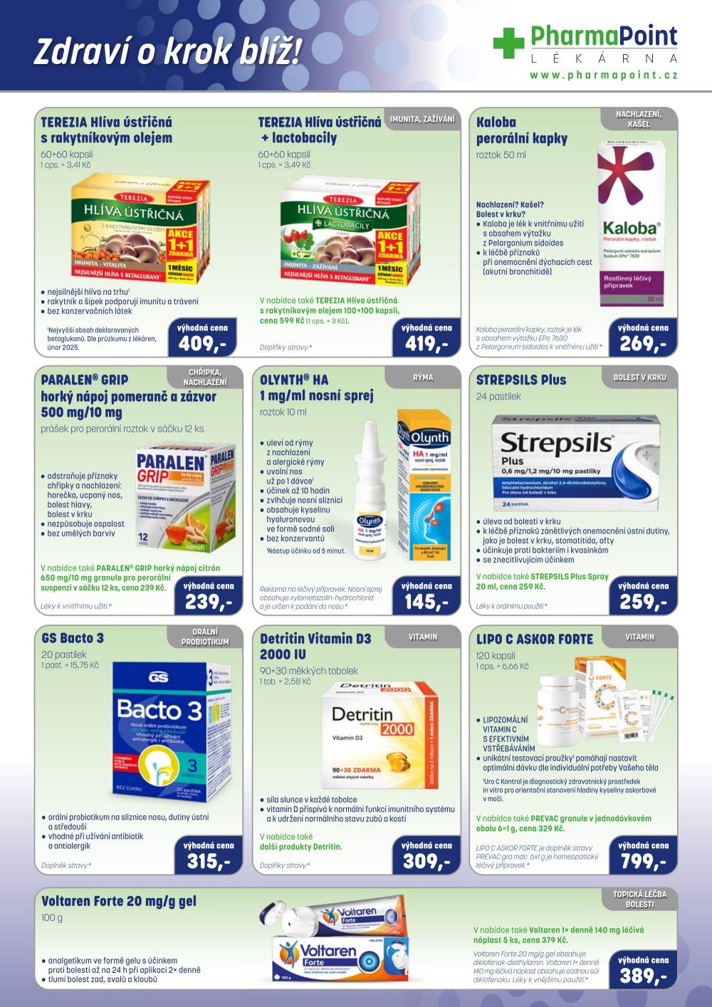 Leták PharmaPoint leták B - strana 3