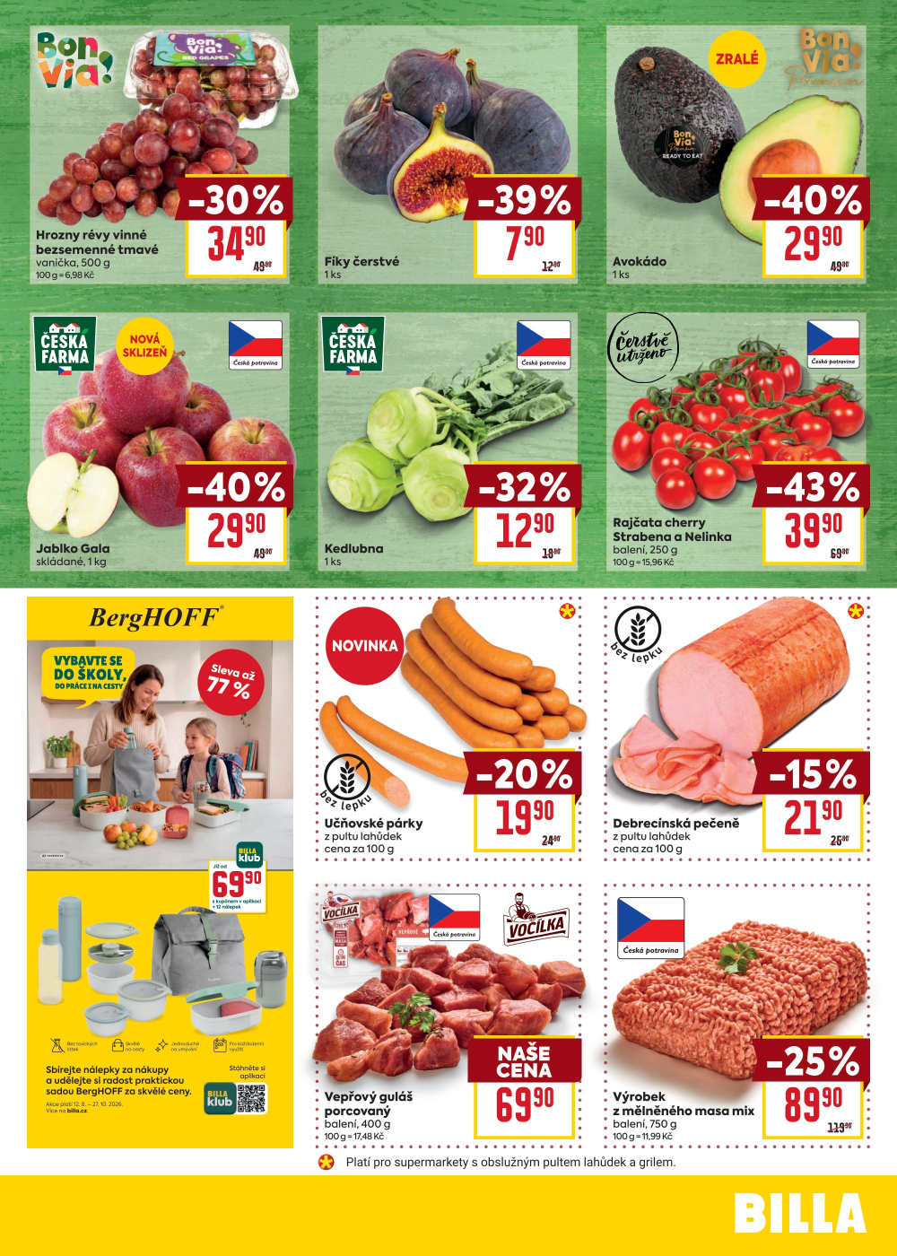 Leták BILLA malý leták - strana 3