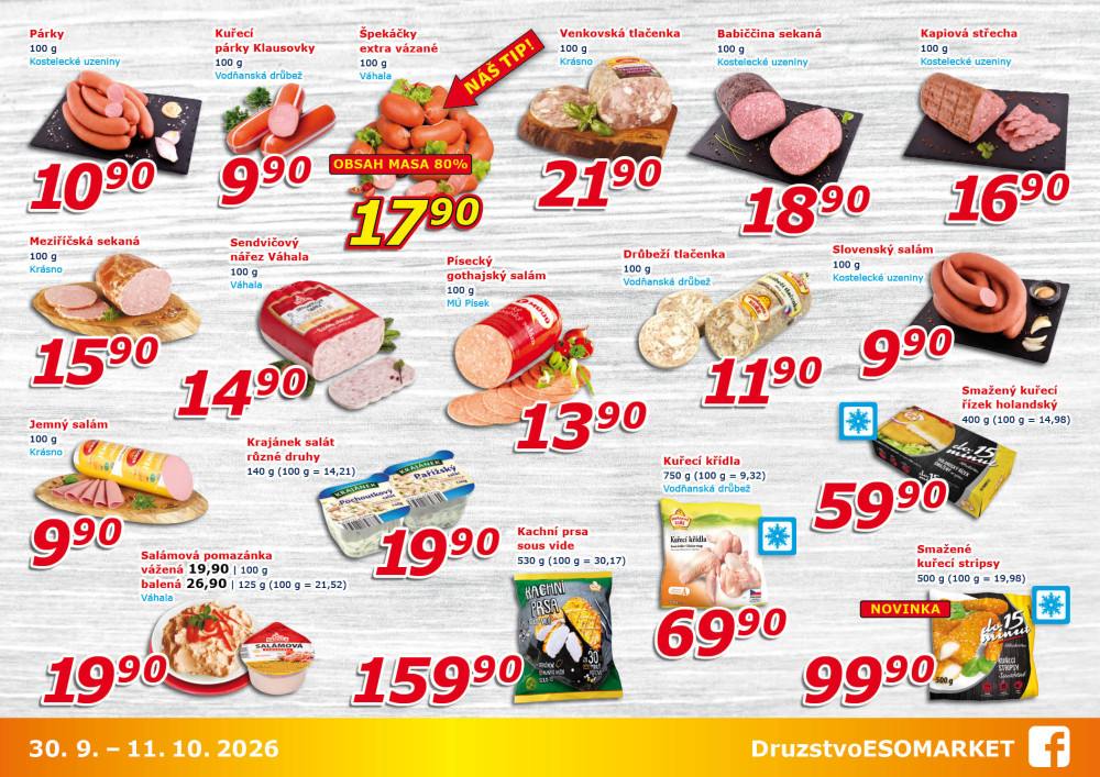 Leták ESO MARKET leták - strana 2