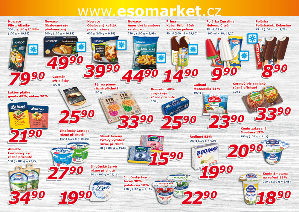 Leták ESO MARKET leták - strana 3