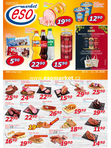 ESO MARKET leták
