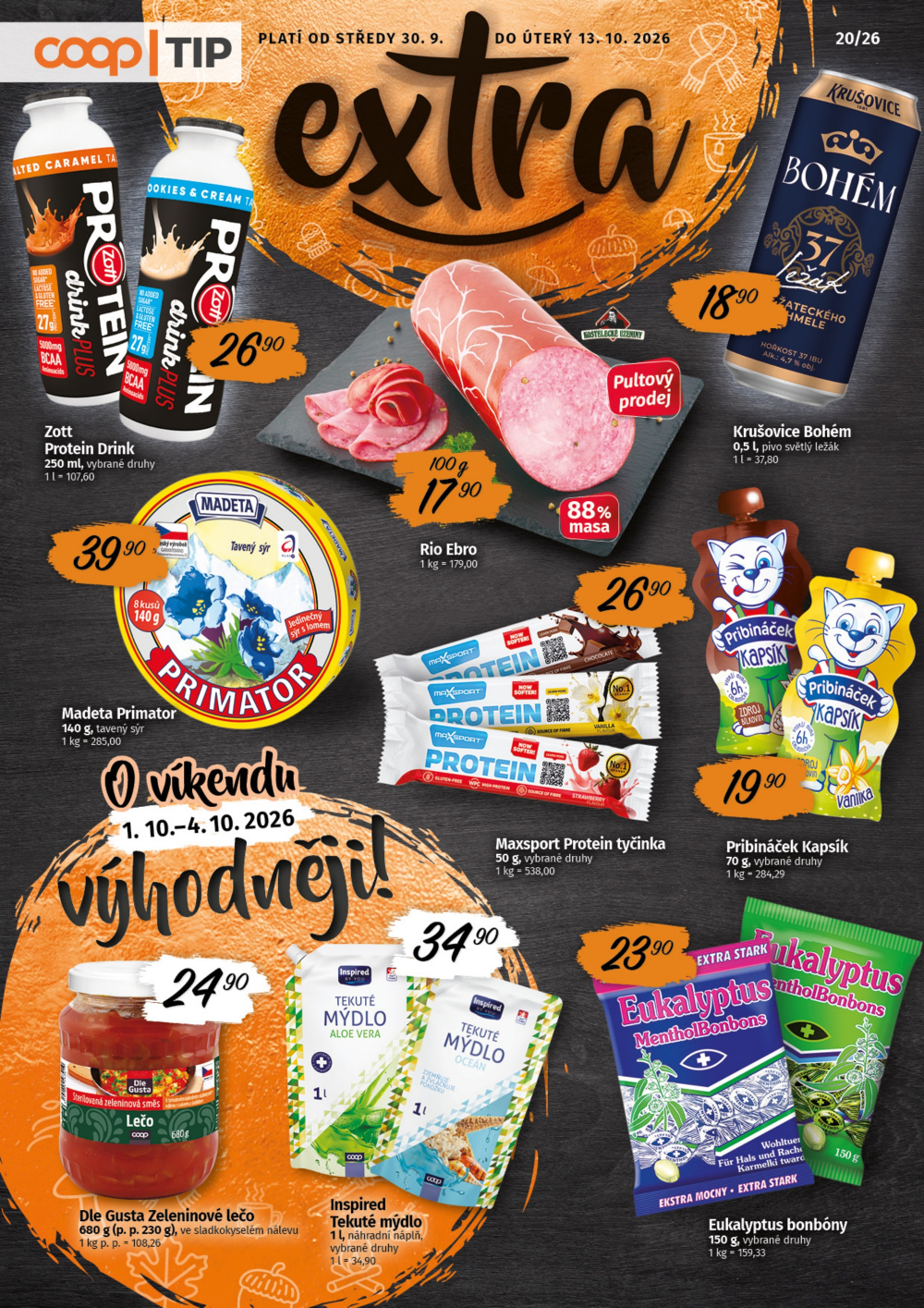 Leták COOP leták - TIP Extra - strana 1