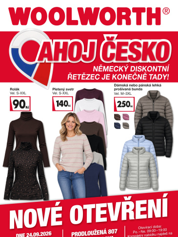 Woolworth leták - Ostrava, Prodloužená